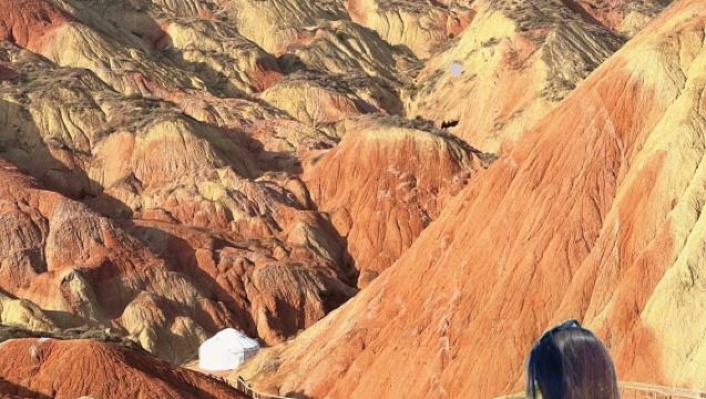 蘭州水墨丹霞旅遊景區半日遊【純玩獨立小團/上門接駁/含門票】