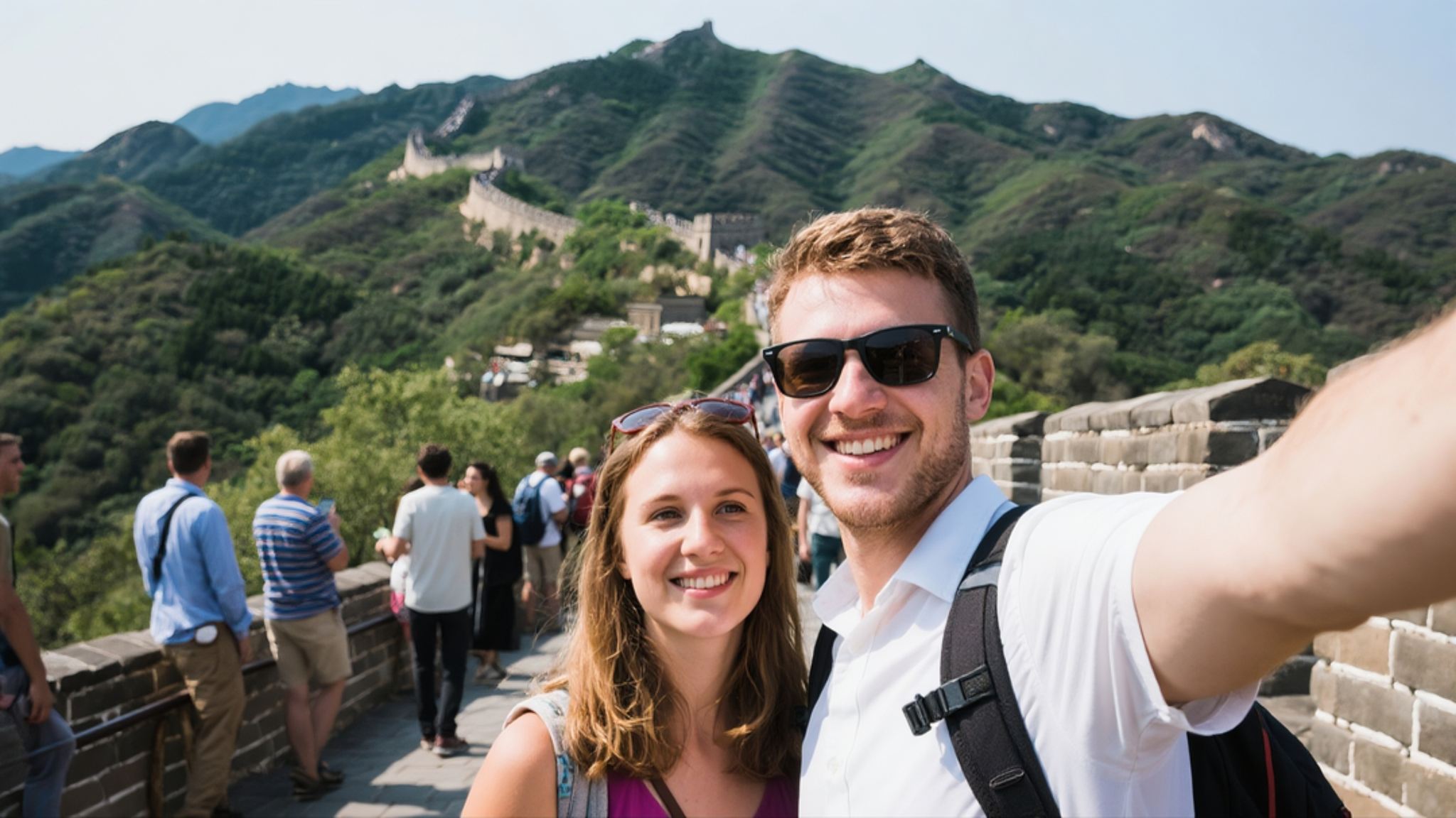 Beijing Tiananmen Square + Forbidden City + Mutianyu Great Wall 1-day Tour [Private Tour with Door-to-Door Pickup]