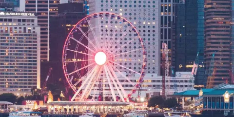 香港+落日飛車+太平山頂+星光大道含兩餐20人小團純玩一日遊