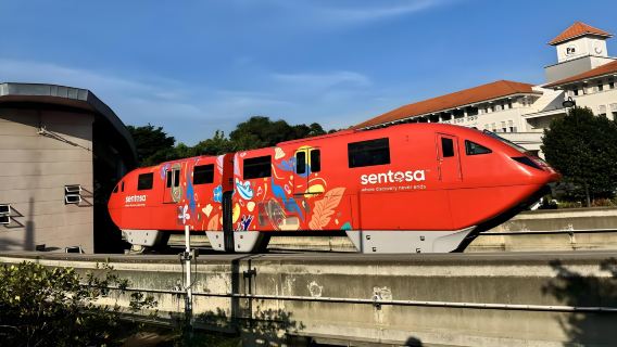 Biglietto per il Sentosa Express|Biglietto per il treno Sentosa Express
