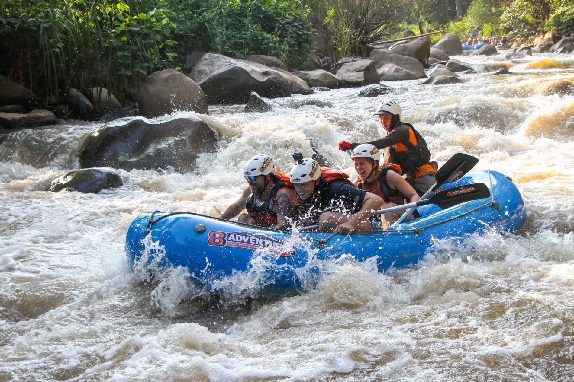 6-Hour Kaeng Kuet White Water Kayaking and Kayaking in Chiang Mai