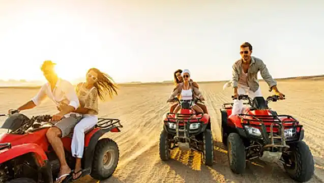 มาร์ราเกช: ขี่รถเอทีวีและขี่อูฐพร้อมอาหารค่ำในอากาเฟย์