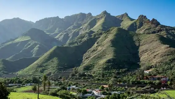 To Gáldar, Moya, Firgas, Coffee and Wine Tasting, and Puerto de las Nieves