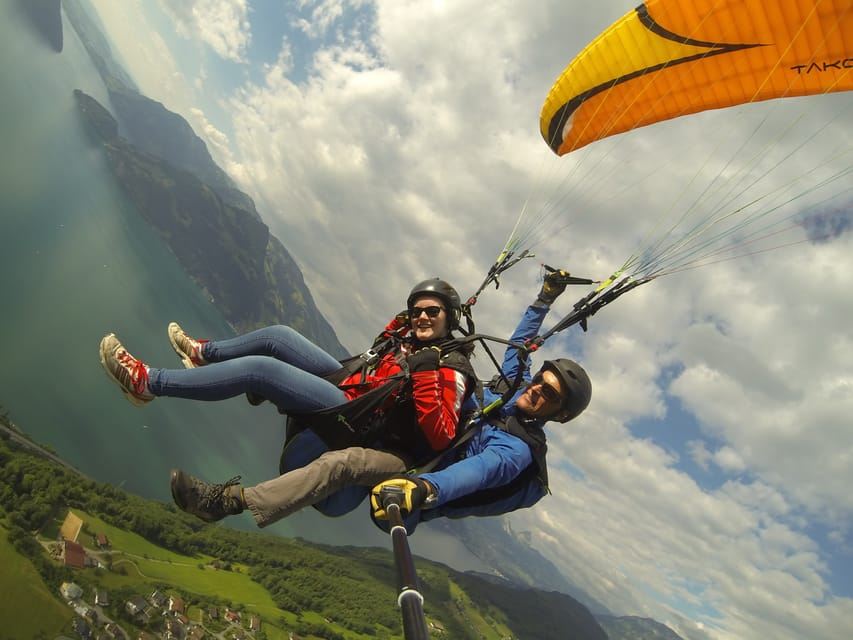 Stans: Experiencia de parapente en tándem