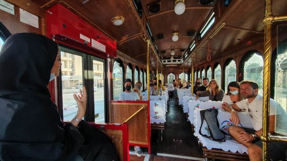 Dubai: tour culturale Heritage Express in tram con bevande