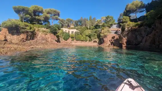 Rando Kayak Agay Guided Visit
