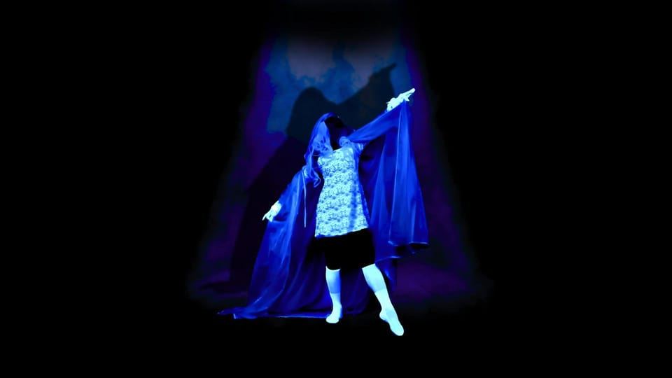 Prague: Underground Black Light Theatre Interactive Show