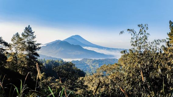 Bali: Trek Matahari Terbit Gunung Batur dengan Pemandu dan Sarapan