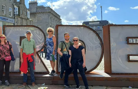 阿伯丁：市中心導覽徒步團