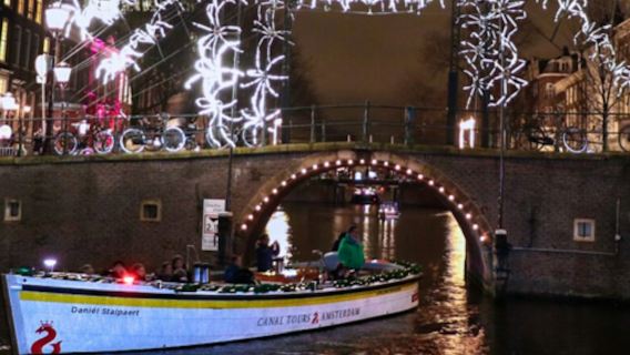 Amsterdam Light Festival: Open Boat Tour