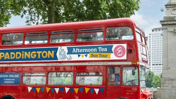 London: Paddington Afternoon Tea Sightseeing Bus Tour