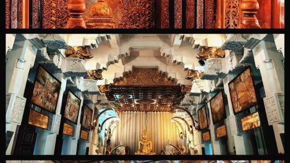 Lawatan sehari dengan sewaan peribadi ke Kandy dan Pinnawala Elephant Orphanay di Sri Lanka (pemandu berbahasa Cina dan Inggeris)