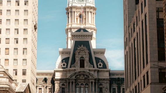 美國費城：賓州藝術學院+費城市政廳+富蘭克林故居遺址+自由鍾