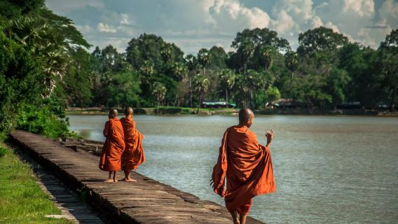 เสียมราฐไปกลับ: ทัวร์ 1 วันนครวัดและวัดโดยรอบ·ทัวร์ภาษาอังกฤษ