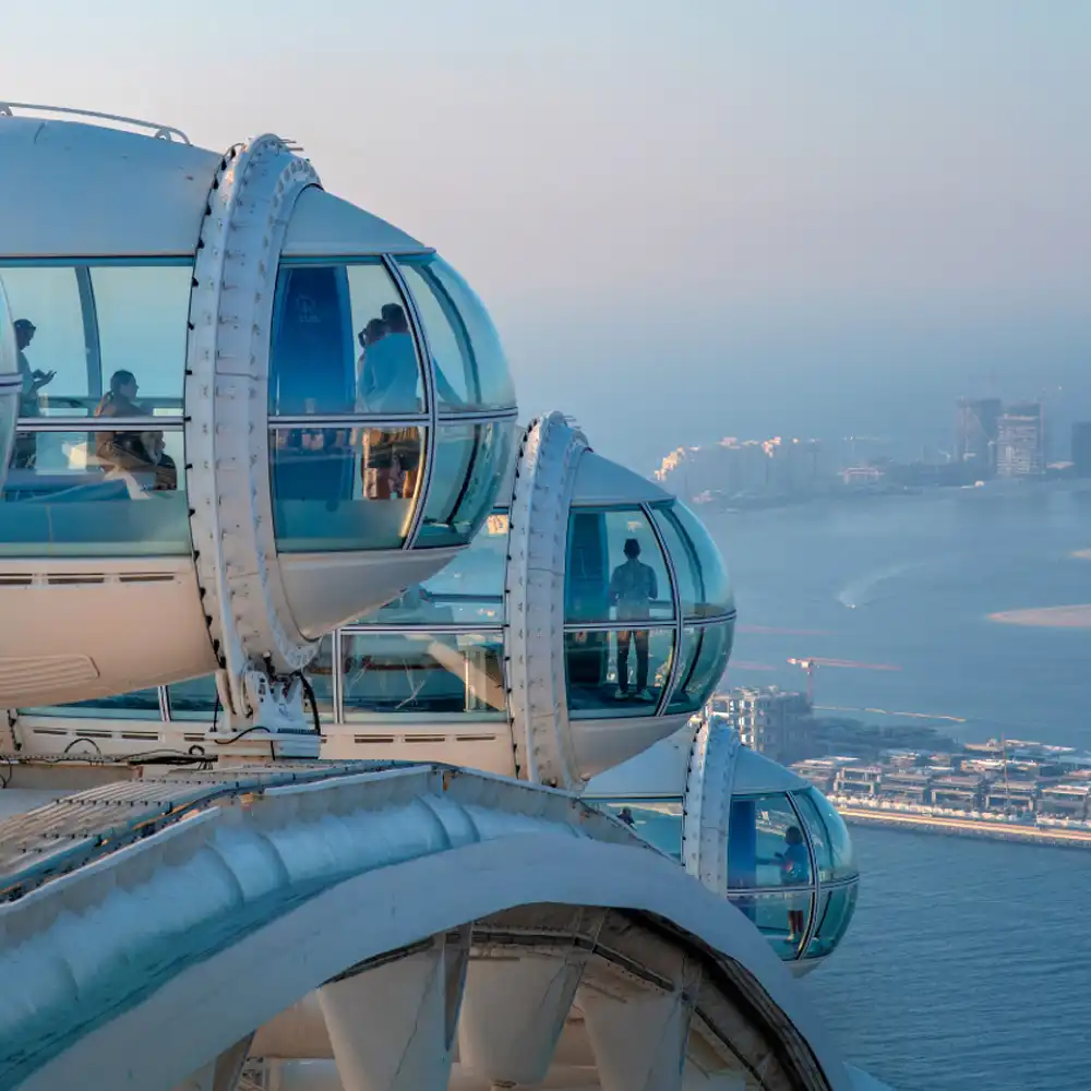 アラブ首長国連邦ドバイ ブルーウォーターズ島 Ain Dubai（ドバイの目