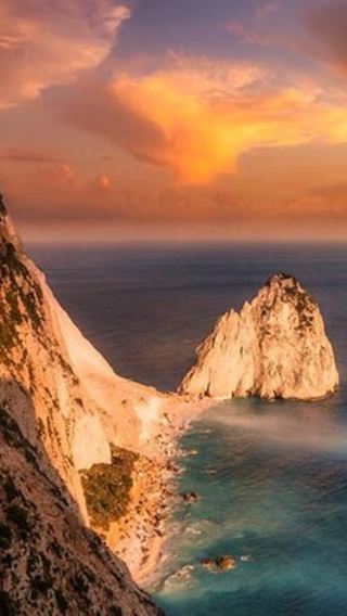 Half-day tour to Keri beach + Mizithres sunset view in Zakinthos island, Greece | includes city transfer