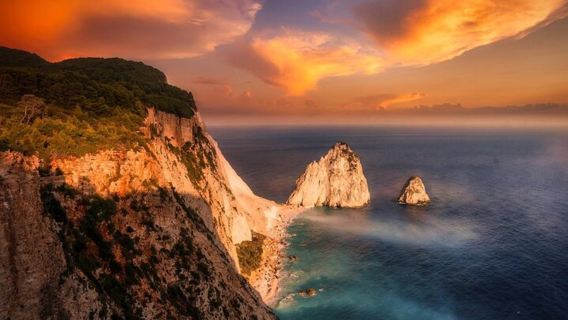 Half-day tour to Keri beach + Mizithres sunset view in Zakinthos island, Greece | includes city transfer