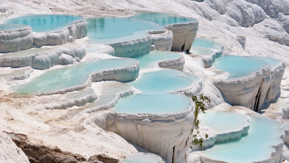 Turki Pamukkale: Hierapolis + kolam air panas belon udara panas, hantar-jemput ke lokasi / jadual boleh disesuaikan