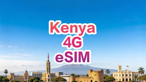 Кения 4G|карта данных eSIM|1-30 дней по желанию|Закажите сейчас и используйте сейчас|Поддержка точки доступа|QR-код