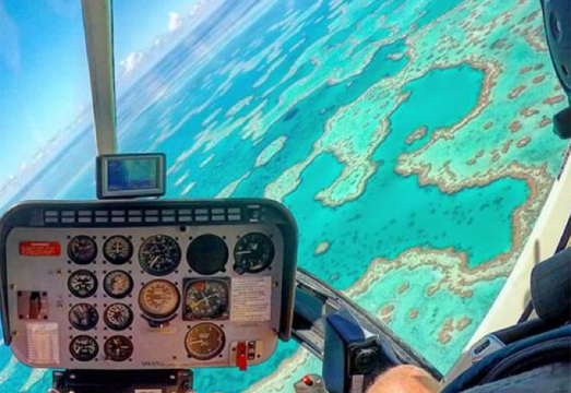 Whitsundays Heart Reef Helicopter Sightseeing + Whitehaven Beach + Reefworld Adventure Tour (Departing from Hamilton Island) AUD 1492.4