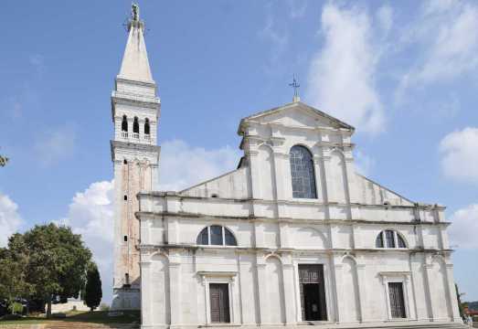 Private charter to St. Euphemia's Church, Balbi's Arch, and Port of Rovinj in Croatia