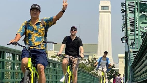 Tour en bicicleta eléctrica para grupos pequeños por Bangkok