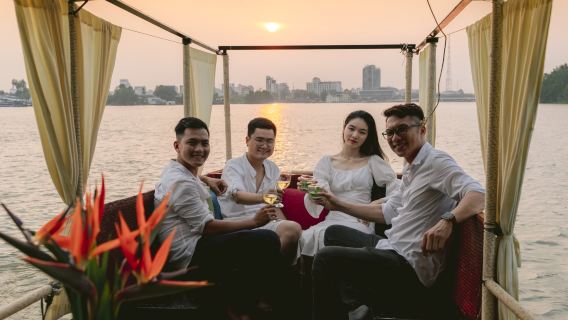 Mekong di Senja - Tur Matahari Terbenam Can Tho