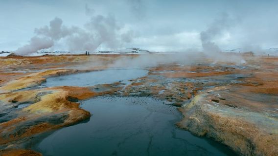 From Akureyri: Myvatn Lake, Craters, & Waterfall Tour