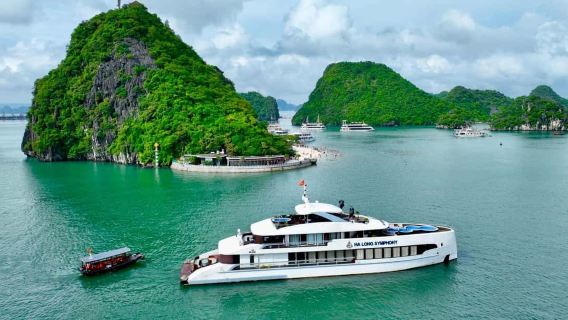 河內至下龍灣豪華日遊 – 交響樂號豪華遊艇與按摩浴池