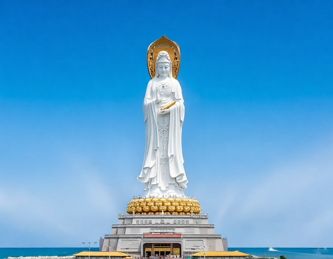 1-day Private Tour: Nanhai Guanyin Statue + Daxiaodongtian Area + Tianya Haijiao (Including Admission Tickets)