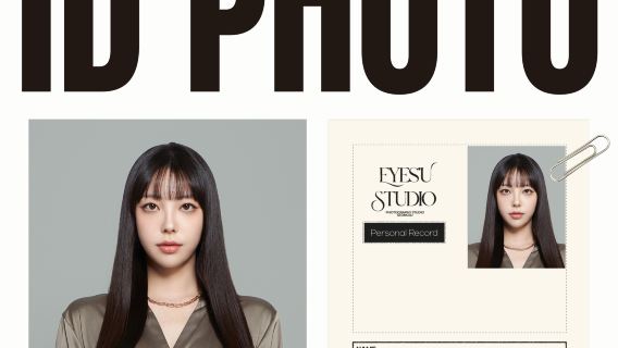 Seoul Seongsu Trip Moments[EYESU STUDIO ID Photo/Portrait Shooting + Makeup]