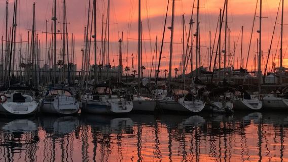 Barcelona: 2-Hr Sunrise Sailing Tour + Drinks & Snacks
