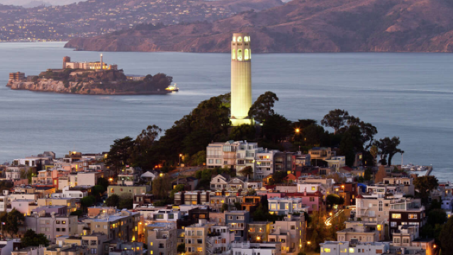 San Francisco Zoo + Coit Tower + Palace of Fine Arts + Cable Cars in San Francisco, USA