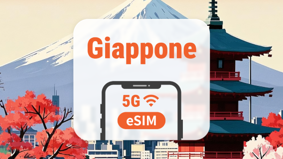 5G eSIM Giappone | Doppia rete | ChatGPT | 1–30 giorni | QR istantaneo