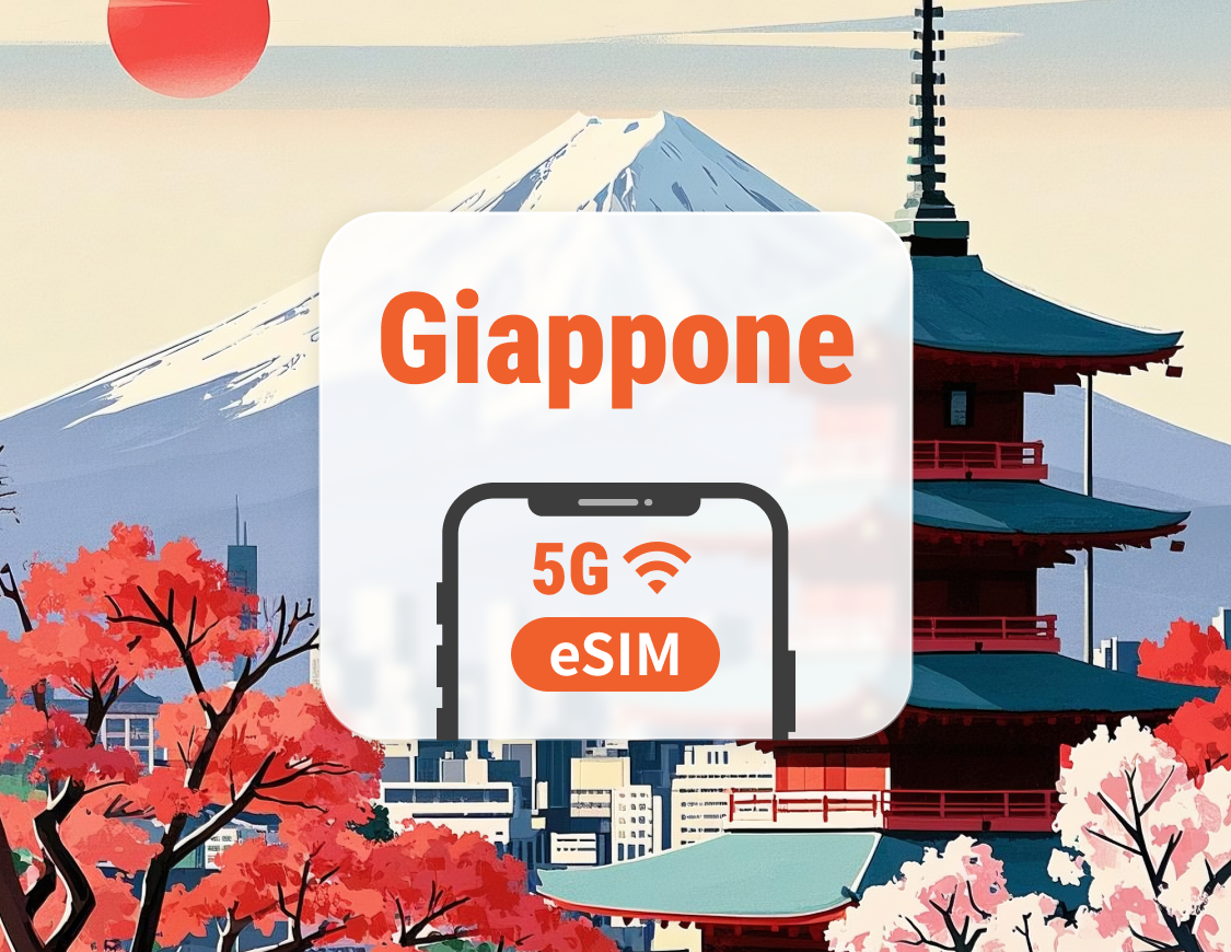5G eSIM Giappone | Doppia rete | ChatGPT | 1–30 giorni | QR istantaneo