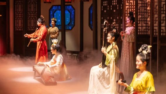 Hangzhou Gongyan Oriental Art • West Lake scenic area/Immersive experience of imperial banquet (traditional music and dance performance + imperial cuisine + optional lunch/dinner) • Song dynasty cultural experience