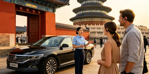 北京天壇公園+祈年殿+圜丘+迴音壁-包車遊+英文私人導遊+票