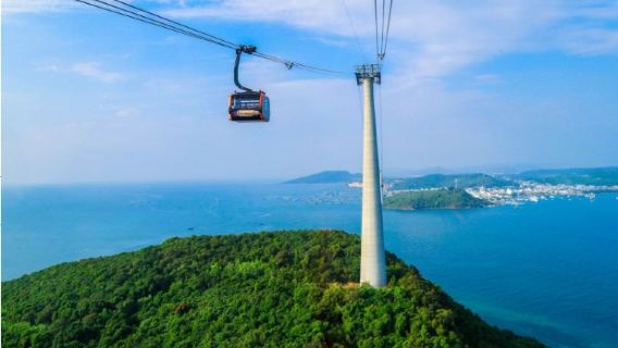 1-day tour of Hon Thom Cable Car - Sun World Hon Thom, water park and snorkeling by large boat to 3 islands in Phu Quoc Island, Vietnam