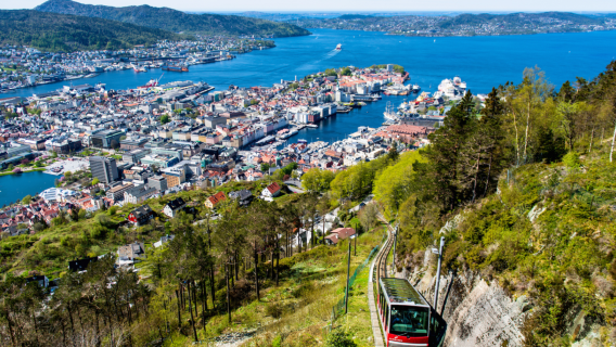 Norway Bergen sewaan peribadi lawatan sehari|Bryggen + Gunung Fløyen + Kubu Bergen