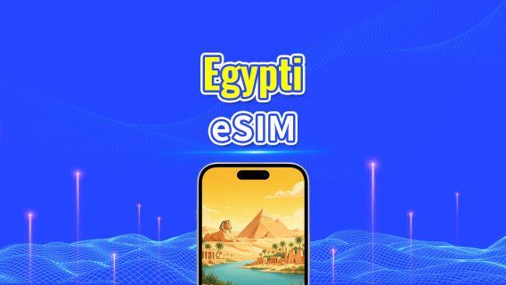 Egypti 5G eSIM | 3 verkkoa | Tukee AI:ta ja TikTokia | Päivittäinen/kokonaisdatapaketti | 1–30 päivää | 24 tunnin laskutus | QR-koodi