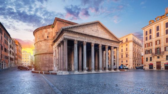 Pantheon i Rom inklusive billet | Gåtur i hjertet af Rom | Hvert skridt er historie på denne 2-timers rundvisning