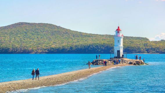 俄羅斯大橋+聯邦大學+水族館+伏羅西洛夫砲台+托比津納海角