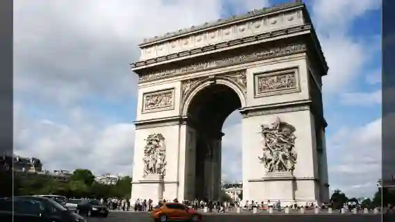 法國巴黎聖心堂+羅浮宮+杜樂麗花園+協和廣場+凱旋門一日遊