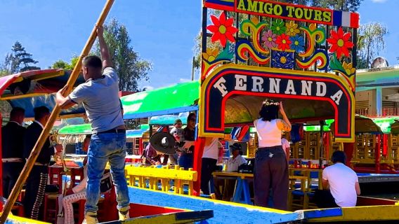 Visite du musée Xochimilco, Coyoacan et Frida Kahlo