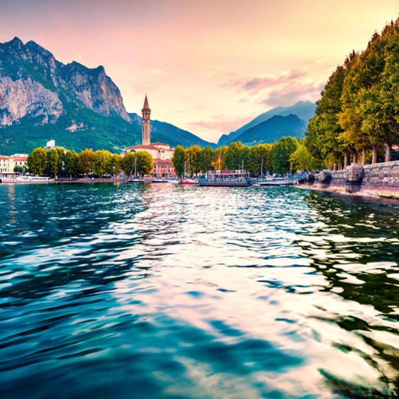 Italien Tagesausflug zum Comer See und Lugano A Bellagio Lugano Hin- und Rückfahrt von Mailand in die Schweiz