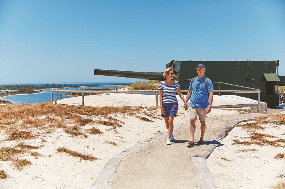 Da Perth: tour di un giorno a Rottnest Island e Grand Island con pranzo