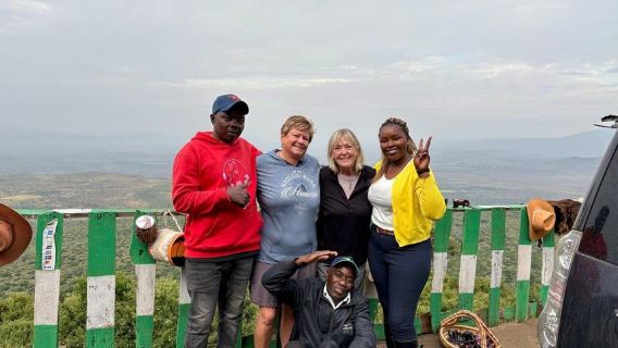 Tour in bicicletta di Hell's Gate e giro in barca facoltativo sul lago Naivasha