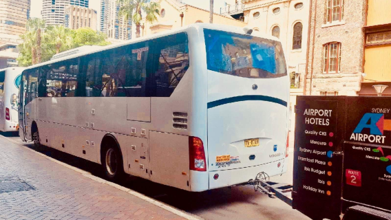 antar jemput ke bandara Bandara Sydney, Bandara Sydney --- Pusat Kota Sydney/Terminal Kapal Pesiar White Bay, sekali jalan/pulang pergi