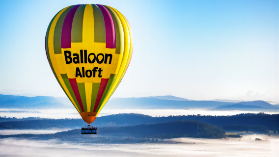 【熱気球特集】オーストラリア・ハンター・リージョン熱気球ツアー (朝食+往復送迎付き)