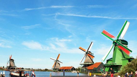 Zaanse Schans: andata e ritorno da Amsterdam + audioguida